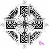 Cross Croix Celtique Celtiques Crosses Symboles sketch template