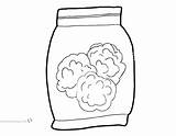 Coloring Pages Marijuana Weed Clip Bag Medical Printable Kids sketch template