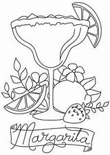 Margarita Coloring Pages Hour Happy Colouring Template Embroidery Designs Urbanthreads sketch template