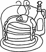 Kleurplaten Lebensmittel Speisen Alimenti Verschiedene Kleuterdigitaal Drinken Trinken Pancake Animaatjes Kleurplaat Flensjes Kp Pannekoeken sketch template