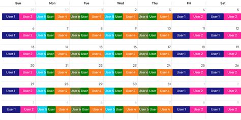 schedule examples
