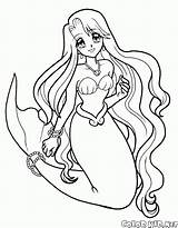Sirene Principesse Sirenette sketch template