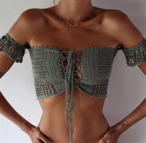 2017 new fashion women sexy crochet crop tops off shoulder summer boho