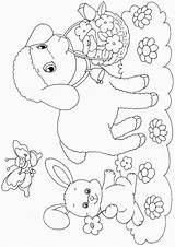 Coloring Easter Lamb Colouring Pages Bunny Sheets Spring Kids Print Paper Craft Drawing Activity Printable Colour Color Ausmalbilder Ausmalen Rabbit sketch template