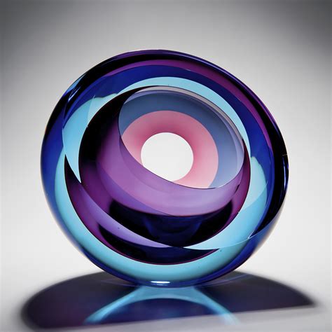 Contemporary Glass Art I Echoes Of Light By Tim Rawlinson