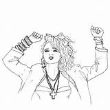 Coloring Pages Madonna Perry Katy 80s Color Patricia Print Printable Sheets Cartoon Getcolorings Getdrawings Barbie Work Choose Board Colorings Jem sketch template