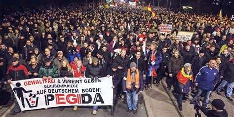 pegida cancel lastest dresden demonstration  threats huffpost uk