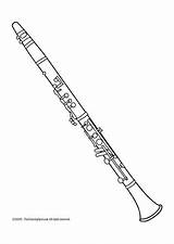 Clarinet Clarinete Musique Clipart Oboe Yrs Embouchure Imagui Clarinets Objects Objets Klarinet Easy Colorier Ausmalen Instrumentos Musicales Klarinette Printable Abilities sketch template