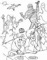 Pages Scooby Doo Coloring Gang Getcolorings sketch template
