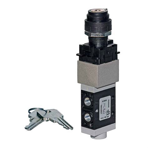 pneumatic key operated valve pneumatics impulse automation
