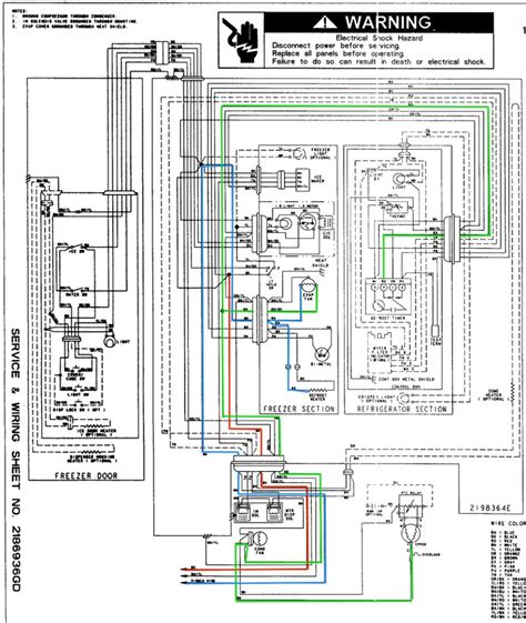 refrigerator ice maker wiring diagram