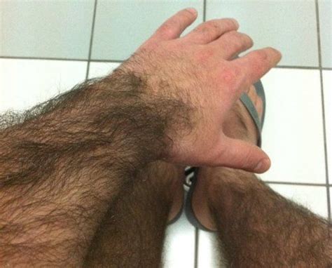 Hairy arms guys
