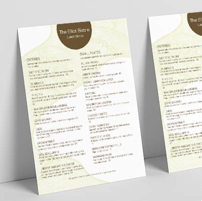 menu printing  restaurants musthavemenus