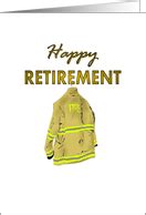 retirement cards  firefighter  greeting card universe