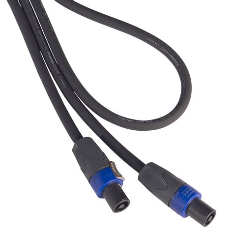 audioteknik nl speakon cable   mm speaker cable