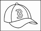 Coloring Red Sox Pages Getdrawings Getcolorings sketch template