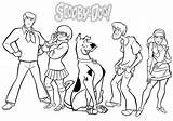 Pages Coloring Doo Daphne Scooby Getcolorings sketch template