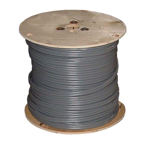 outdoor electrical wire ft cable   gray solid uf  wg home residential ebay