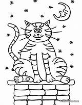 Coloring Cat Pages Sleeping Kids Cats Drawing Hellokids Tabby Kitten Printable Animal Getcolorings Gato Para Animals Colo Color Find Print sketch template