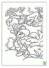 Coloring Dinokids Coloringdisney Duck Daisy sketch template