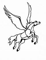 Pegasus Kolorowanki Coloring4free Ausmalbilder Unicornio Mythological Dzieci Bestcoloringpagesforkids Wydruku Ausmalbild Vectores Mythical sketch template