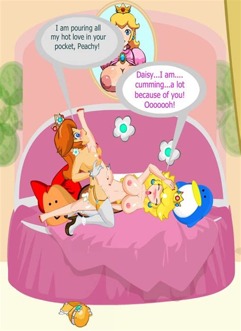 put peach x daisy trib fun 2 princess peach hentai video games pictures pictures sorted