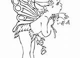 Coloring Fairy Pages Boy Printable Getcolorings sketch template