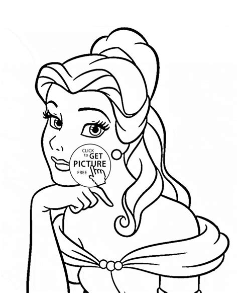 disney princess coloring pages images  pinterest coloring