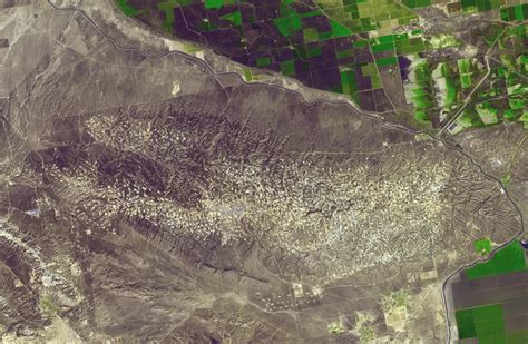 satellite view  elk hills oil field  energy  fuel