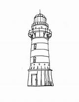 Coloring Lighthouse Pages Printable Kids Colouring Bestcoloringpagesforkids sketch template
