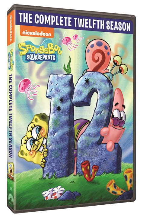 spongebob squarepants  complete twelfth season arrives  dvd