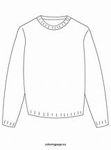 Sweater Coloring Winter Sweaters Ugly Pages Sheet Christmas Printable Templates Sheets Template Board Eu Jumpers Hat Party Scarf Tree Choose sketch template