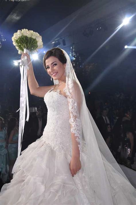 7 wedding day looks by arab celebrities arabia weddings
