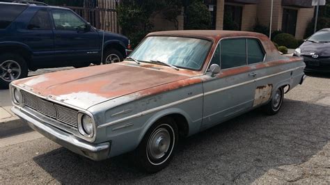 A C And A V8 1966 Dodge Dart 270