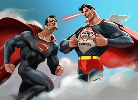 art  petry superman  superman henry cavill  christopher reeve