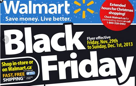 walmart canada black friday flyers sales deals  detailed guide canadian freebies