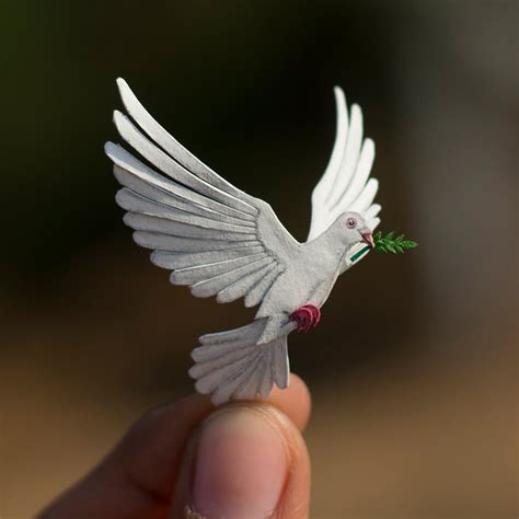 artists embark   day series  intricately paper cut miniature birds
