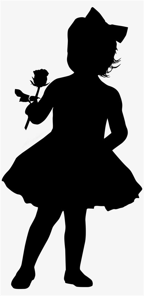 girl silhouette svg