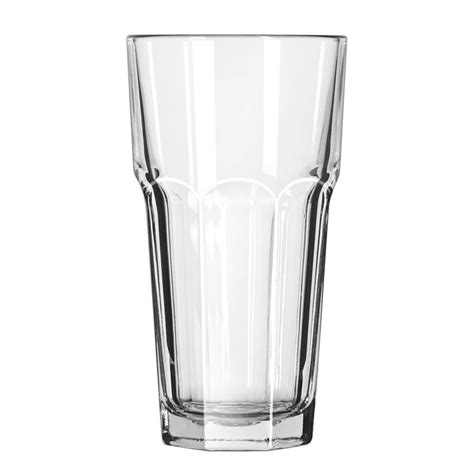 libbey 15256 16 oz duratuff gibraltar tall cooler glass