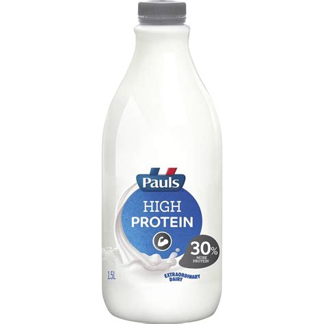 pauls high protein milk  woolworths