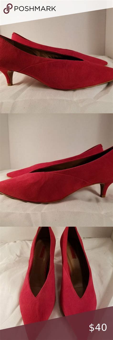 top shop red suede shoes sz  red suede shoes red suede suede shoes