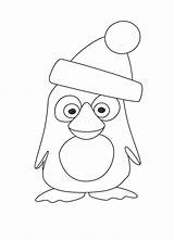 Penguin Coloring Pingouin Coloriages Bestcoloringpagesforkids Penguins sketch template