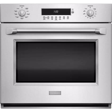 monogram professional electronic  single electric convection wall oven stainless steel