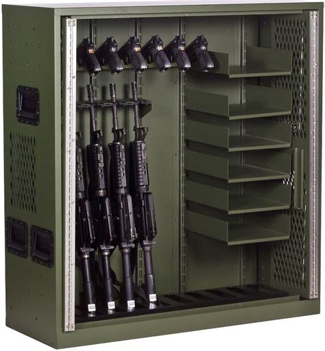 10 Gun Cabinet Double Door Heavy Duty Storage Locker Heavy Duty Metal