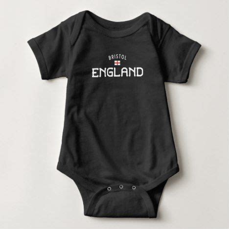 distressed bristol england baby bodysuit zazzlecom  images black baby bodysuit baby