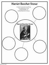 Harriet Beecher Stowe Comprehension sketch template