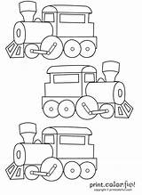 Tren Preschoolers Preschool Printcolorfun Thomas Tracing Shapes Trenes Vagones Coloriages sketch template