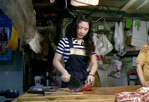 pork princess zhang caijie is most eligible butcher in taiwan daily mail online