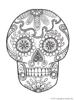 day   dead  life sized skeleton coloring sheets coloring