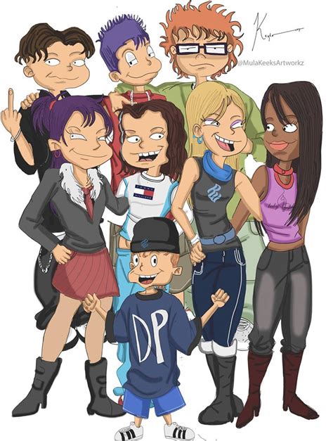 rugrats all grown up favourites by raikim never on deviantart rugrats